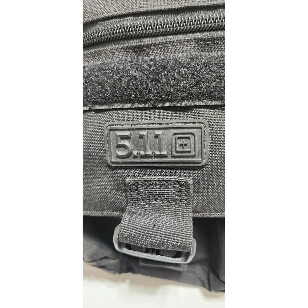 5.11 Tactical Push pack Bag Black Nylon Messenger Sling Shoulder Bag 56180
